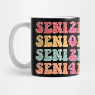 Senior 2024, Retro Graduation, Class of 2024, High School Senior Mug